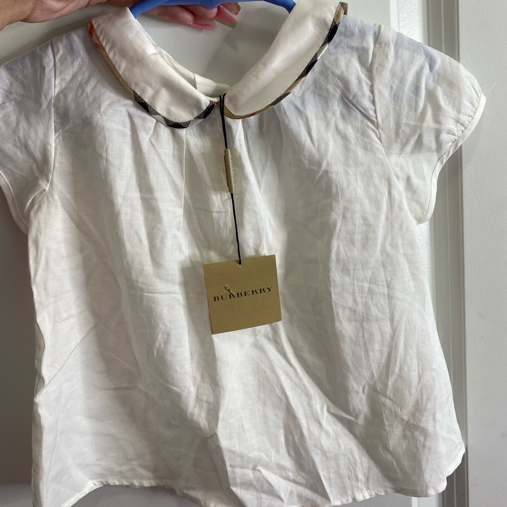 Burberry girl blouse